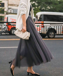 Instyle365   レディース エレガント ロング丈 ファッション スカート